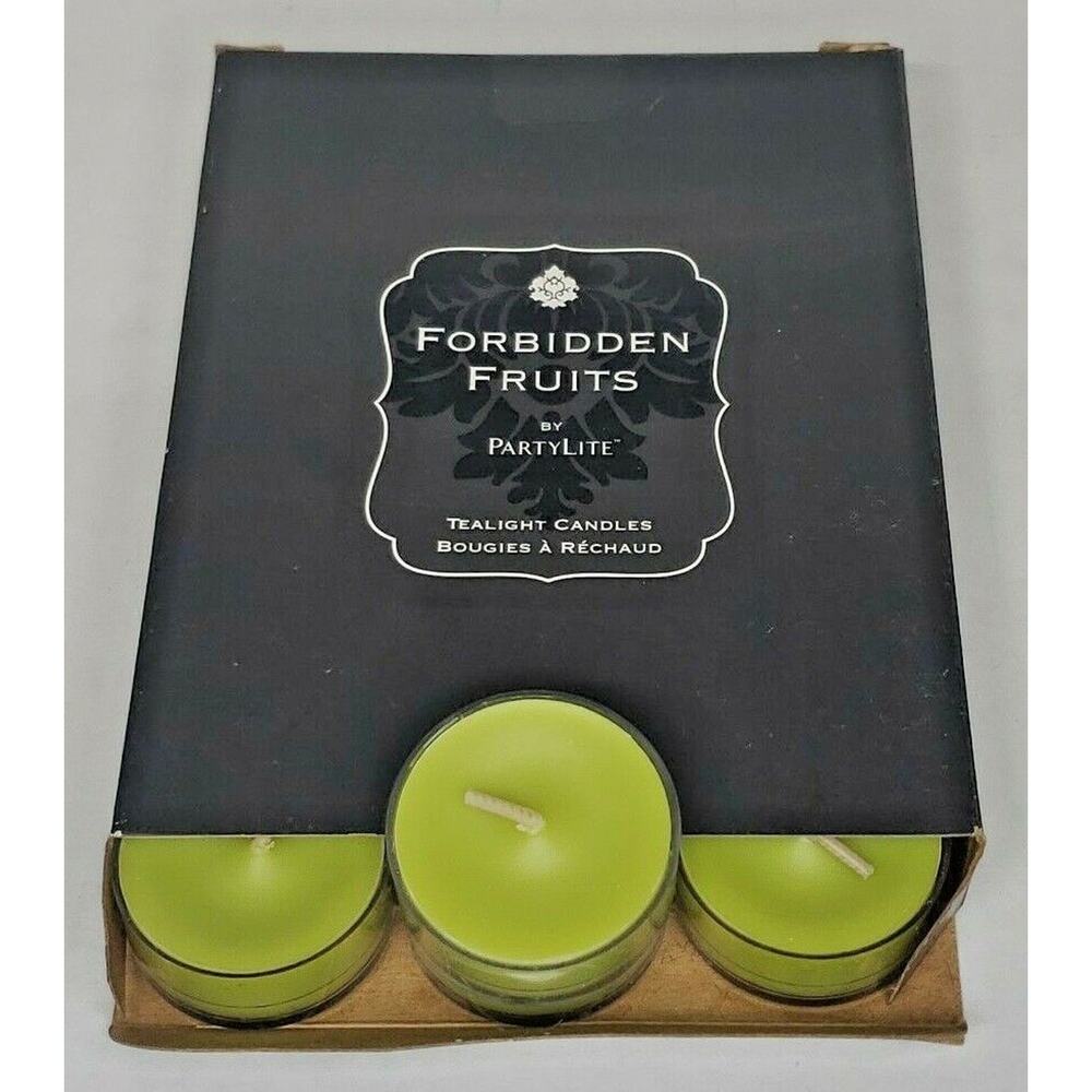Partylite Tealights 12 Candles NOS " Kiwi Kiss " P1E/V04860